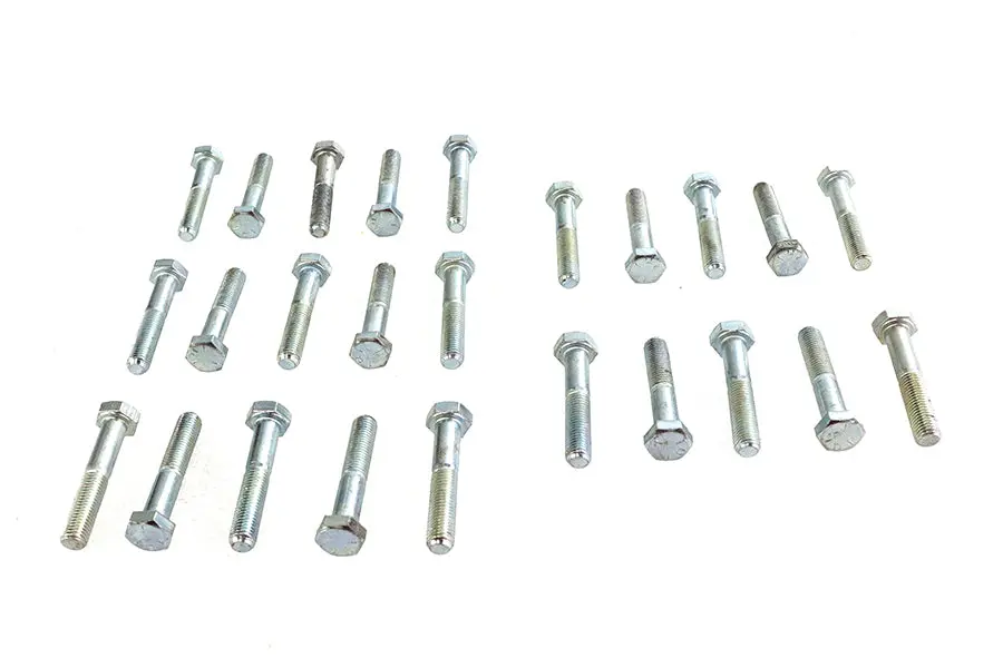 Hex Cap Bolts Zinc 5/16 Inch X 1-3/4 Inch - V-Twin Mfg. 1