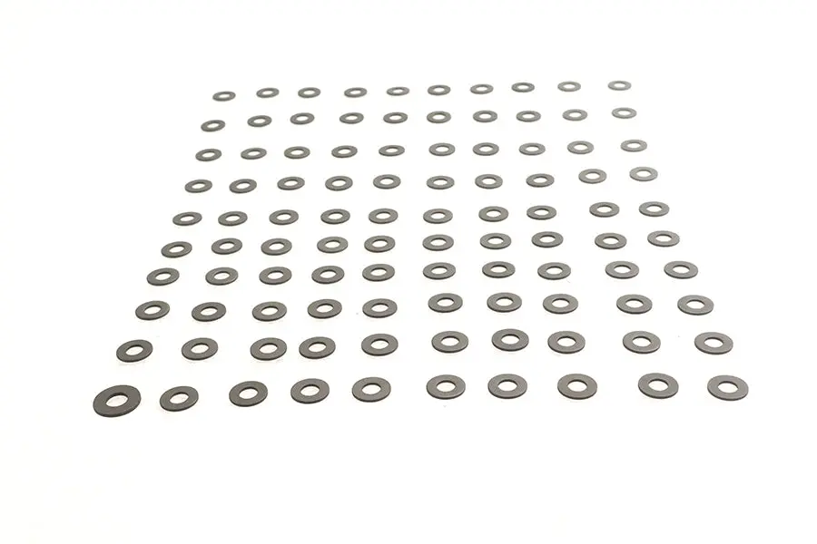 Parkerized Flat Washers 1/4 Inch Inner Diameter - V-Twin Mfg. 1