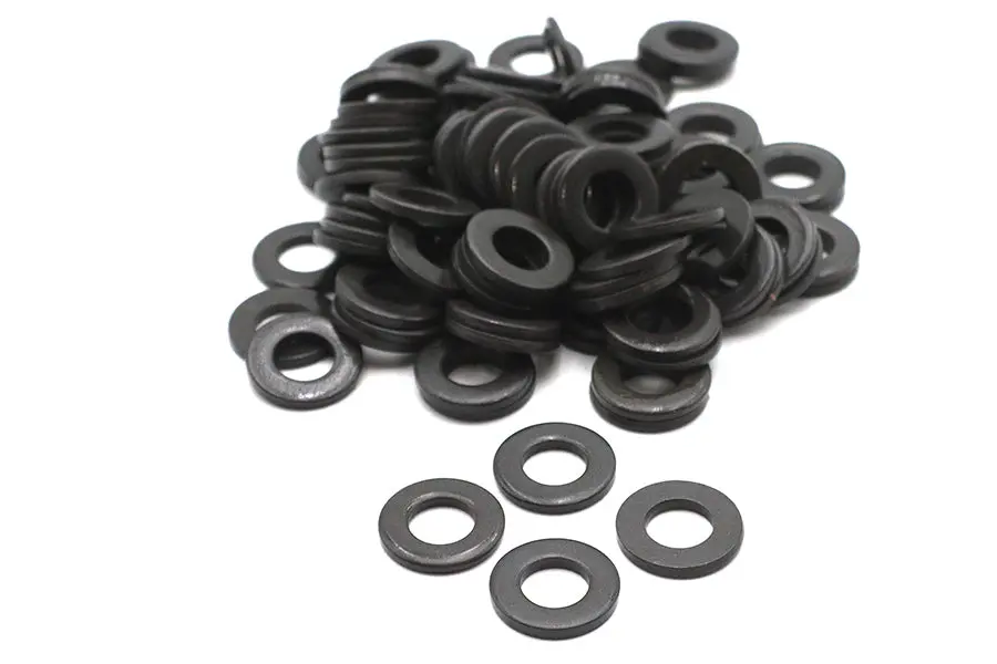 Parkerized Flat Washers 3/8 Inch Inner Diameter - V-Twin Mfg. 1