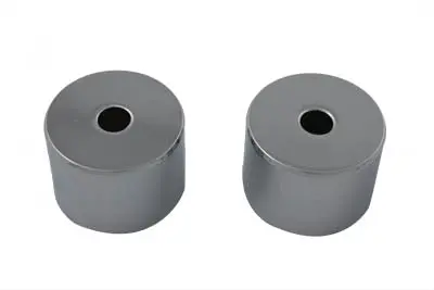 Chrome Iso Mount Cover Set - V-Twin Mfg. 1