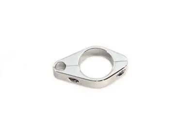 Billet Throttle Cable Clamp Chrome - V-Twin Mfg. 1