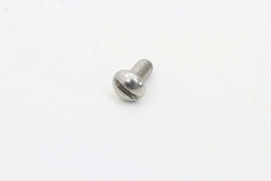 Round Head Slot Screw 8-32 N.X. X 3/8 Inch - V-Twin Mfg. 1