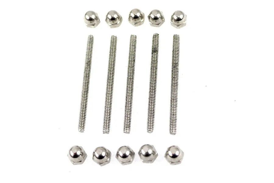 Wheel Cover Stainless Steel 6-32 Bolt And Nut Kit - V-Twin Mfg. 1