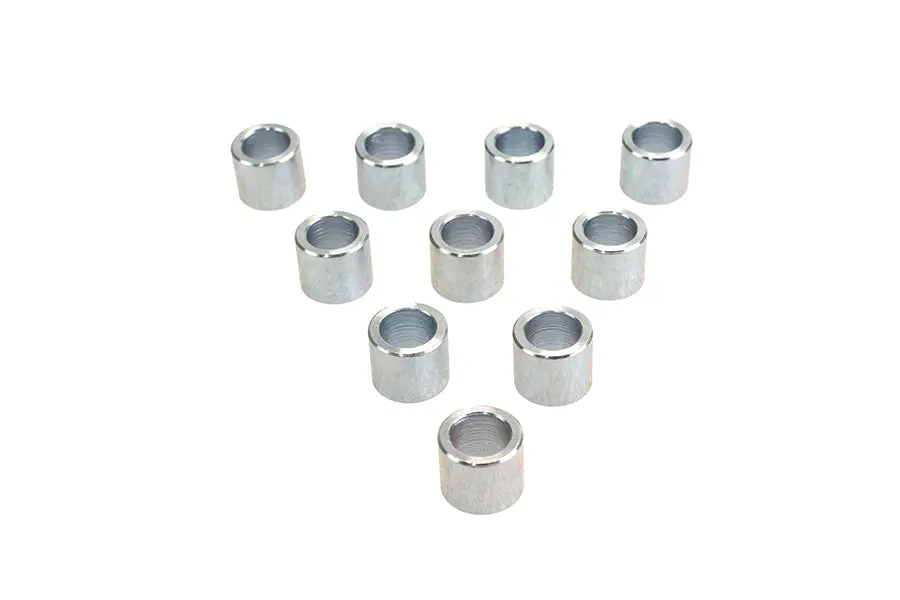 Zinc Spacers 3/8 Inch X 5/8 Inch X 1/2 Inch - V-Twin Mfg. 1
