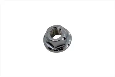 Swingarm Pivot Shaft Nuts Chrome - V-Twin Mfg. 1