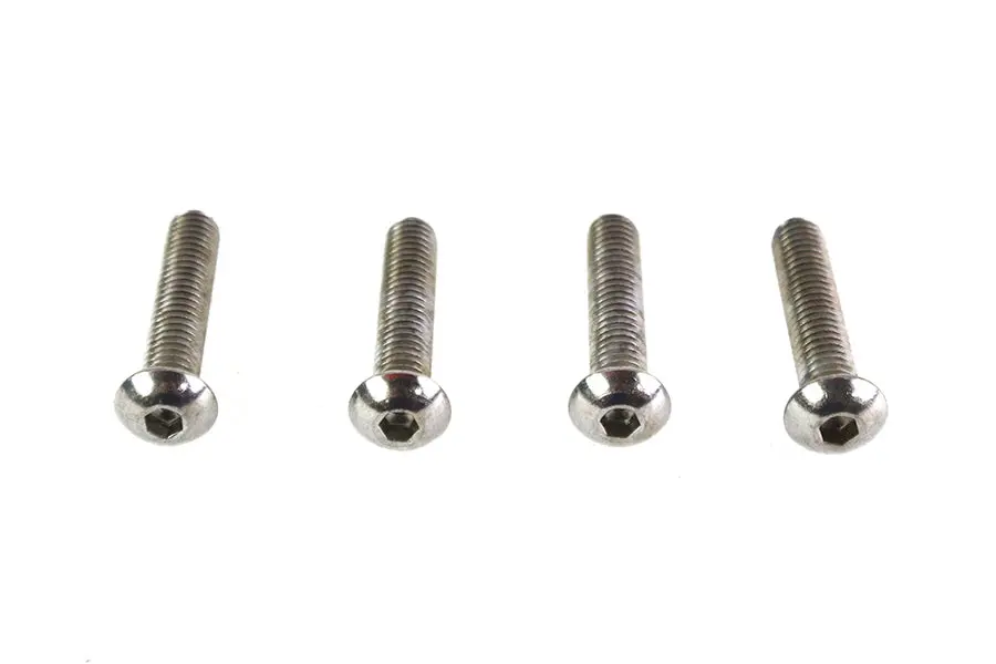 Button Head Screws Stainless Steel 3/8 Inch-16 X 1-3/4 Inch - V-Twin Mfg. 1