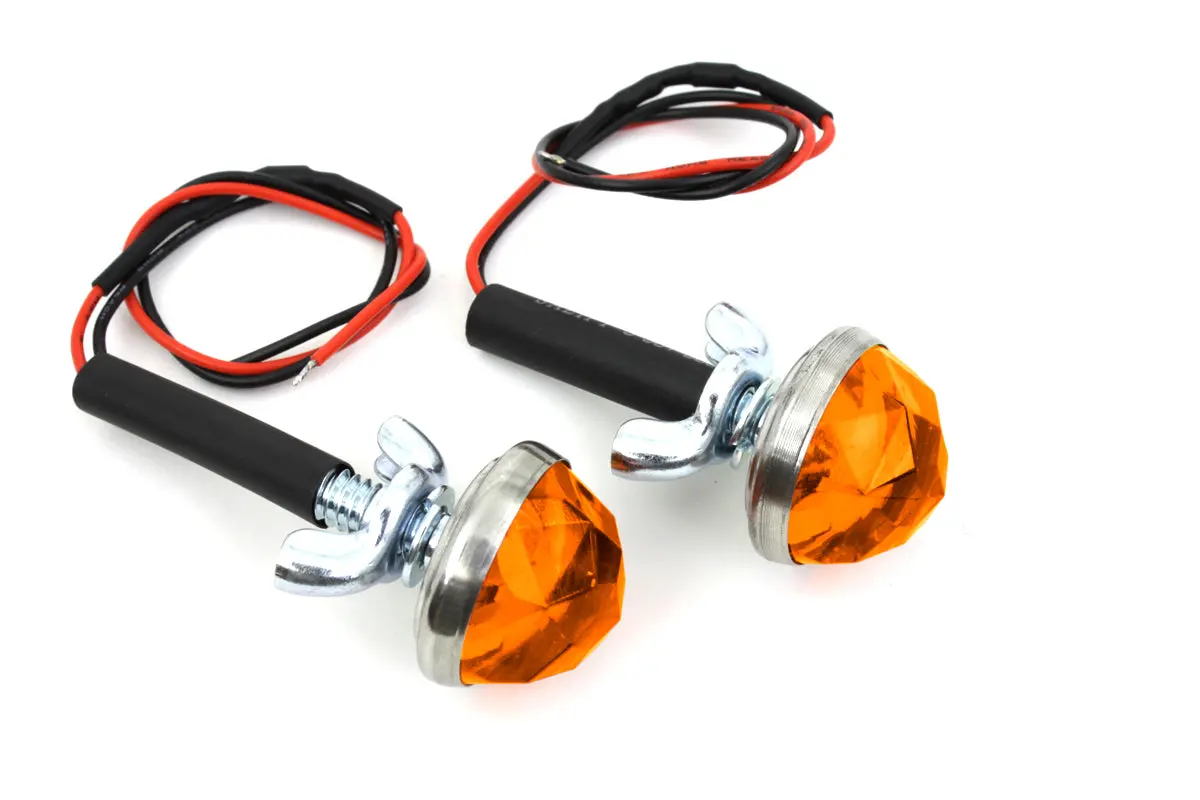 Amber Led Reflector Set - V-Twin Mfg. 1