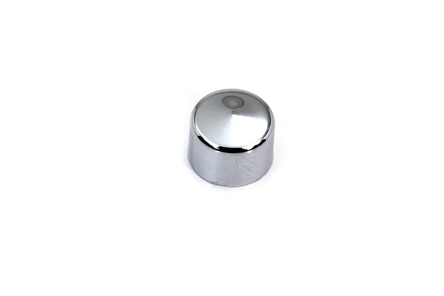 Wyatt Gatling Chrome 1/4 Inch Allen Head Caps - V-Twin Mfg. 1