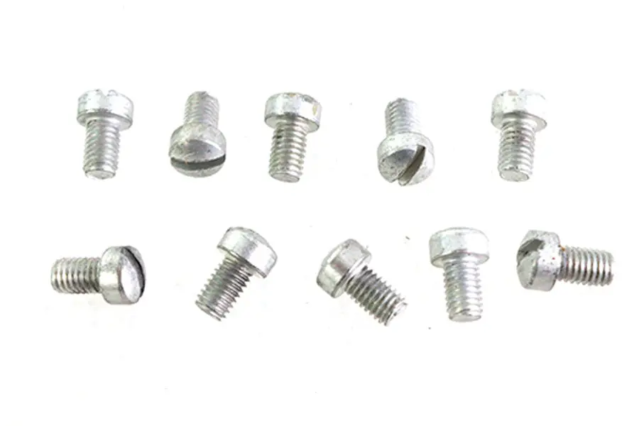 Oil Pump Fillister Screws Cadmium - V-Twin Mfg. 1