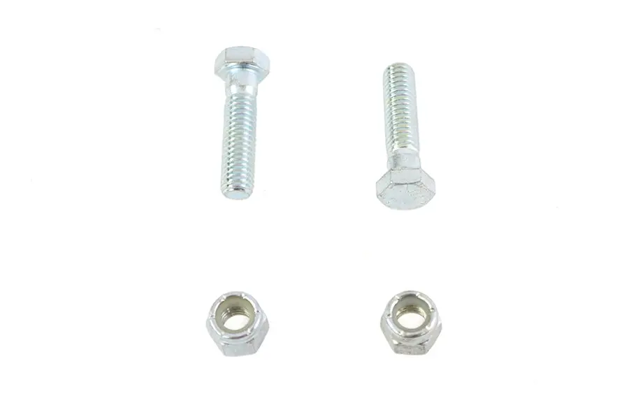 Footpeg Male Bolt Kit Zinc Plated - V-Twin Mfg. 1