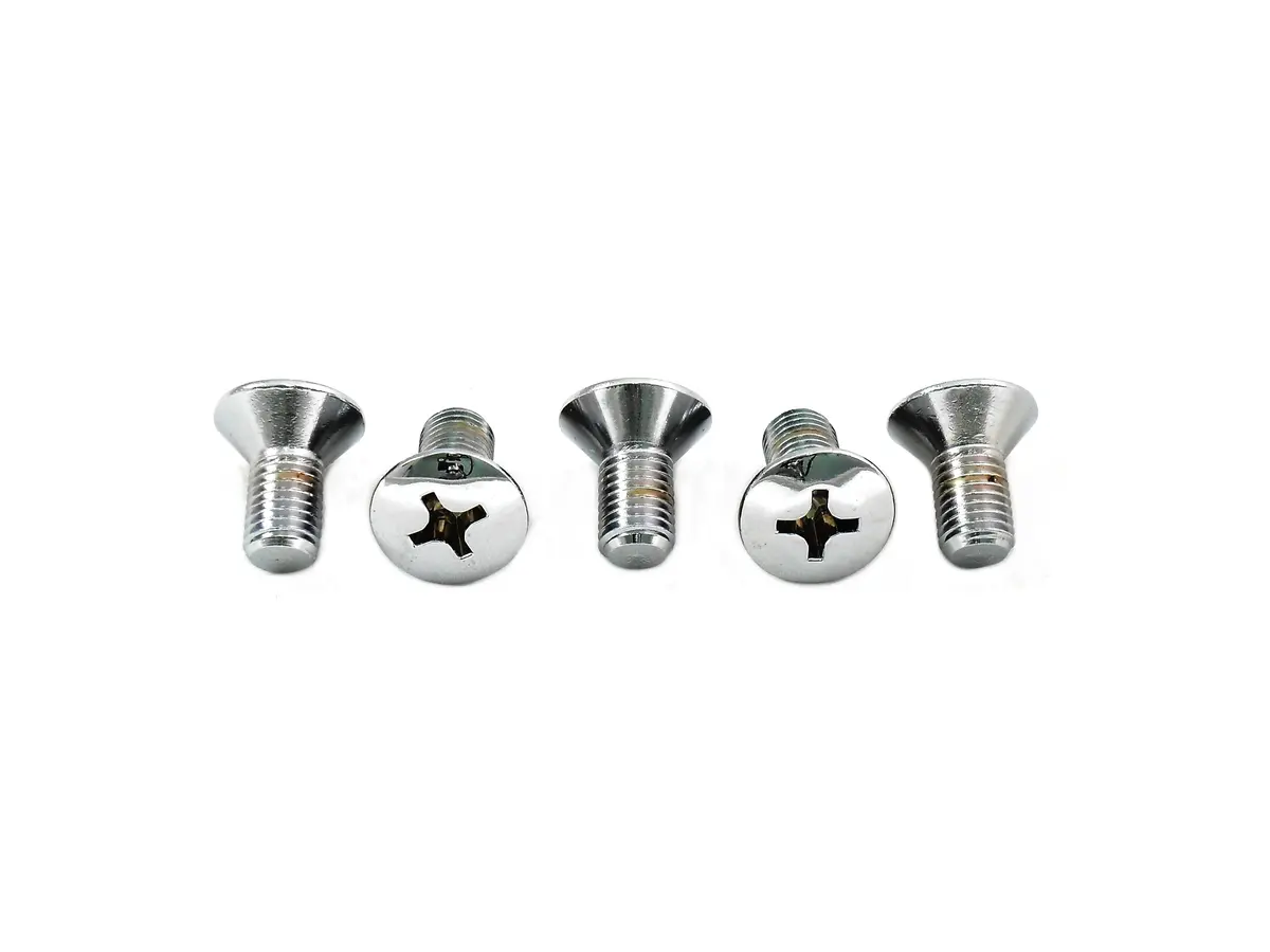 Phillips Head Chrome Screws - V-Twin Mfg. 1