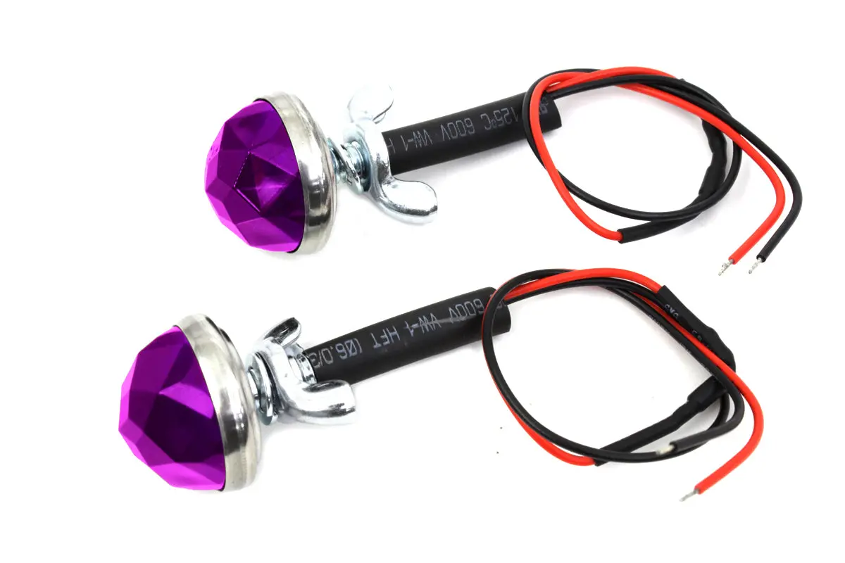 Purple Led Reflector Set - V-Twin Mfg. 1