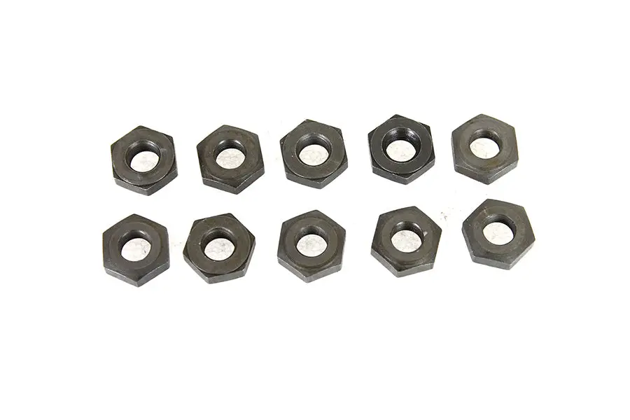 Parkerized Hex Nuts 7/16 Inch-20 - V-Twin Mfg. 1
