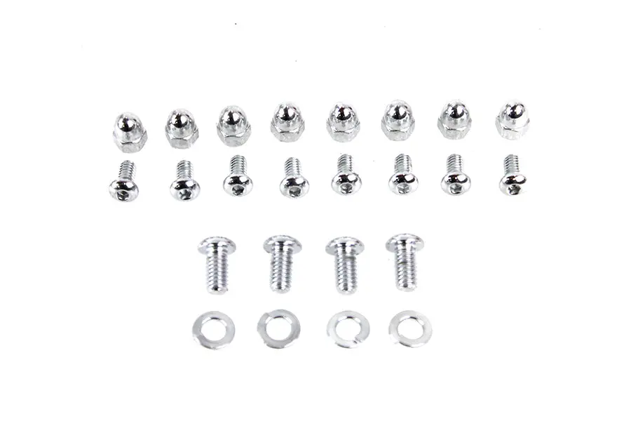 Fender Mount Chrome Allen Screw Kit - V-Twin Mfg. 1