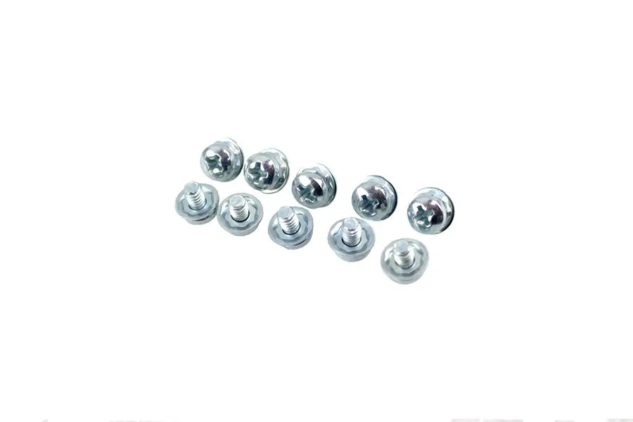 Panhead Screw With Spring Lock Washer Steel - V-Twin Mfg. 1