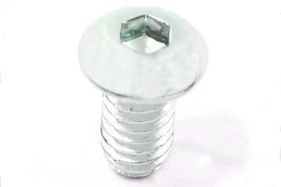 Allen Button Head Bolt Chrome 1/4 Inch X 5/8 Inch - V-Twin Mfg. 1