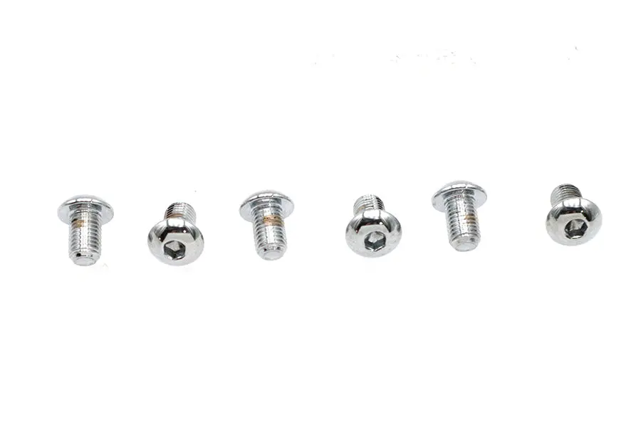 Allen Button Head Screws Chrome 5/16 Inch X 1/2 Inch - V-Twin Mfg. 1
