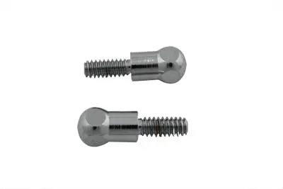 Chrome Brake Handle Screw Set Dome - V-Twin Mfg. 1