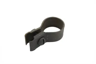 Front Brake Cable Clamp Parkerized - V-Twin Mfg. 1