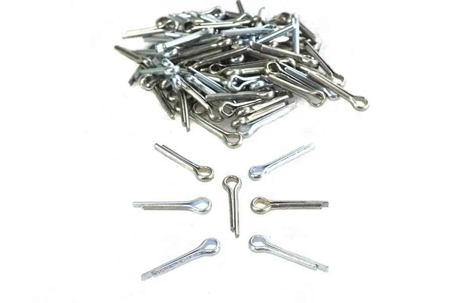 Cotter Pin 1/8 Inch X 5/8 Inch Zinc Plated - V-Twin Mfg. 1