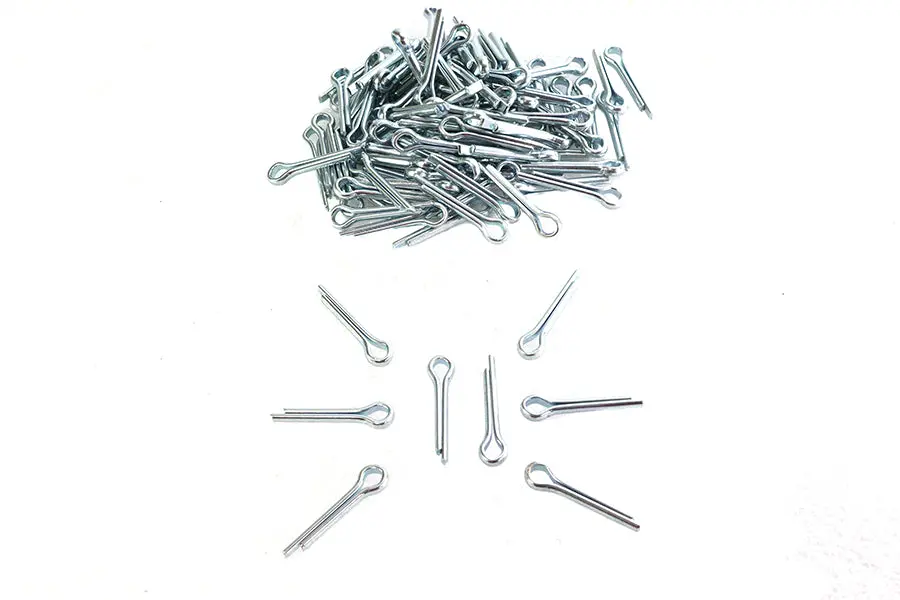 Cotter Pin 1/8 Inch X 1-1/4 Inch Zinc Plated - V-Twin Mfg. 1