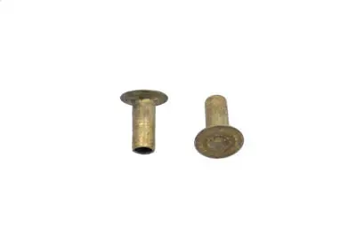 Brake Lining Rivets Brass - V-Twin Mfg. 1
