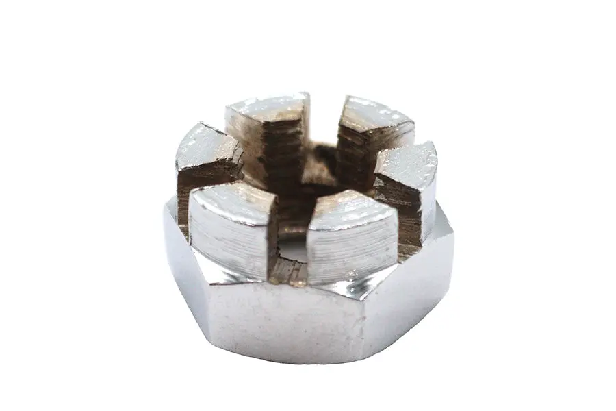 Front Axle Nut Chrome - V-Twin Mfg. 1
