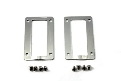 Polished Stainless Steel Rear Axle Protector Plates - V-Twin Mfg. 1