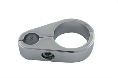 Chrome Cable Clamp 1 Inch - V-Twin Mfg. 1