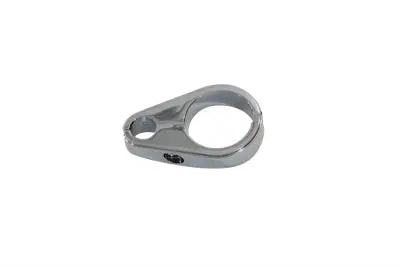 Chrome Clutch Cable Clamp 1-1/8 Inch - V-Twin Mfg. 1