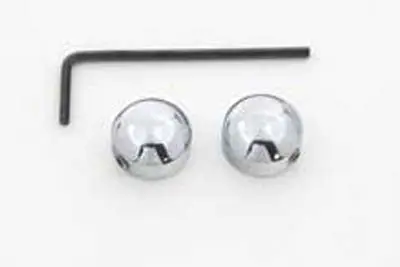 1/4 Inch Socket Bolt Cover Set Chrome - V-Twin Mfg. 1