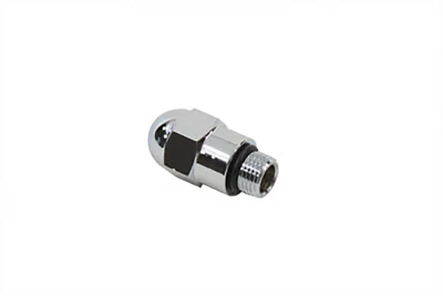 Oil Pump Plug Chrome - V-Twin Mfg. 1