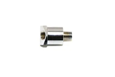 Oil Pressure Gauge Fitting Chrome - V-Twin Mfg. 1