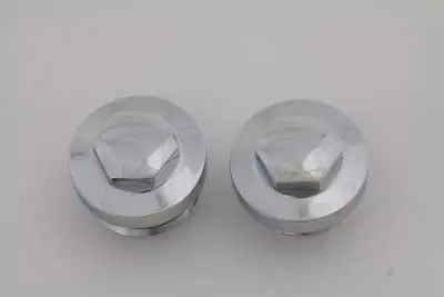 Primary Cover Cap Set Chrome - V-Twin Mfg. 1