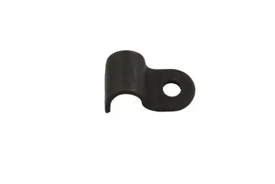 Front Brake Cable To Fork Clamp Parkerized - V-Twin Mfg. 1