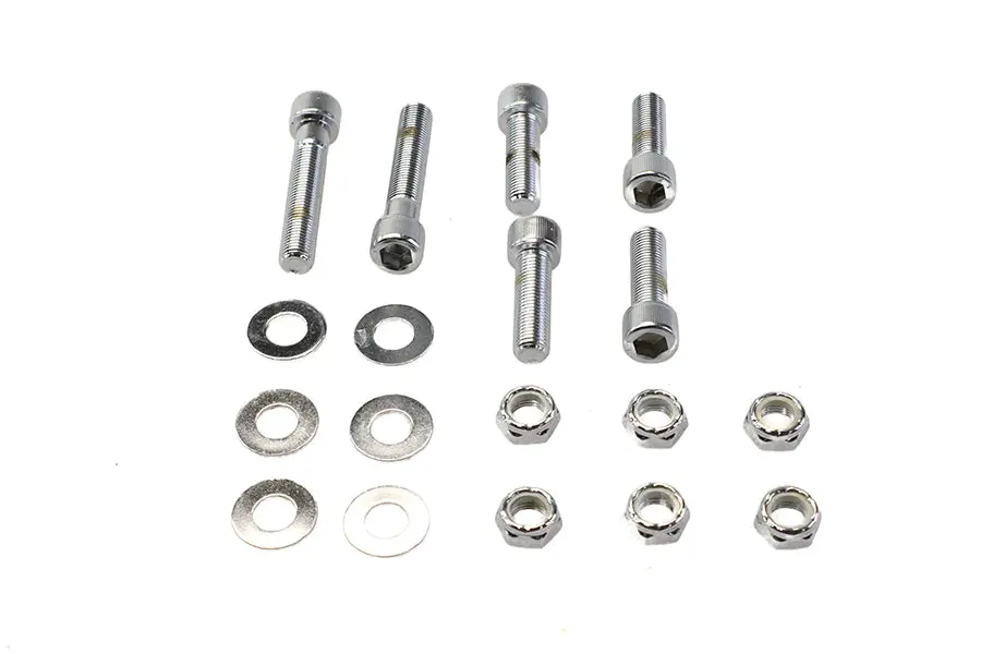Fender Strut Bolt Kit Allen Chrome - V-Twin Mfg. 1