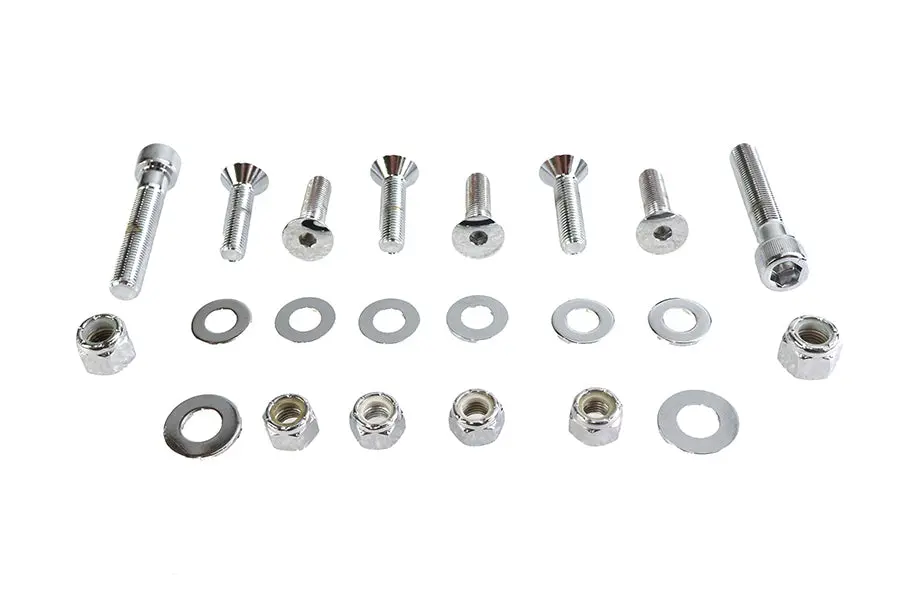 Fender Strut Bolt Kit Allen Chrome - V-Twin Mfg. 1