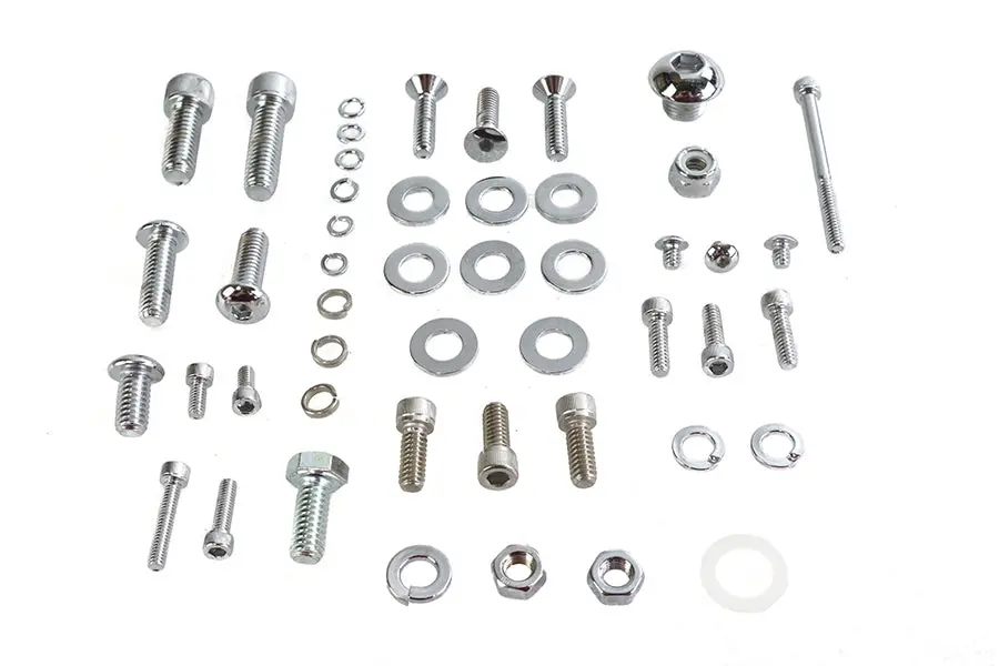Chrome Screw Kit - V-Twin Mfg. 1