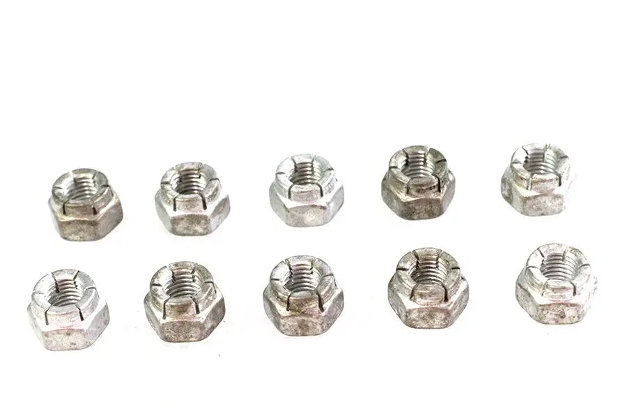 Flexloc Nut 5/16 Inch-24 Cadmium - V-Twin Mfg. 1