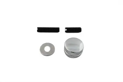 Seat Mount Knob Knurled Chrome - V-Twin Mfg. 1