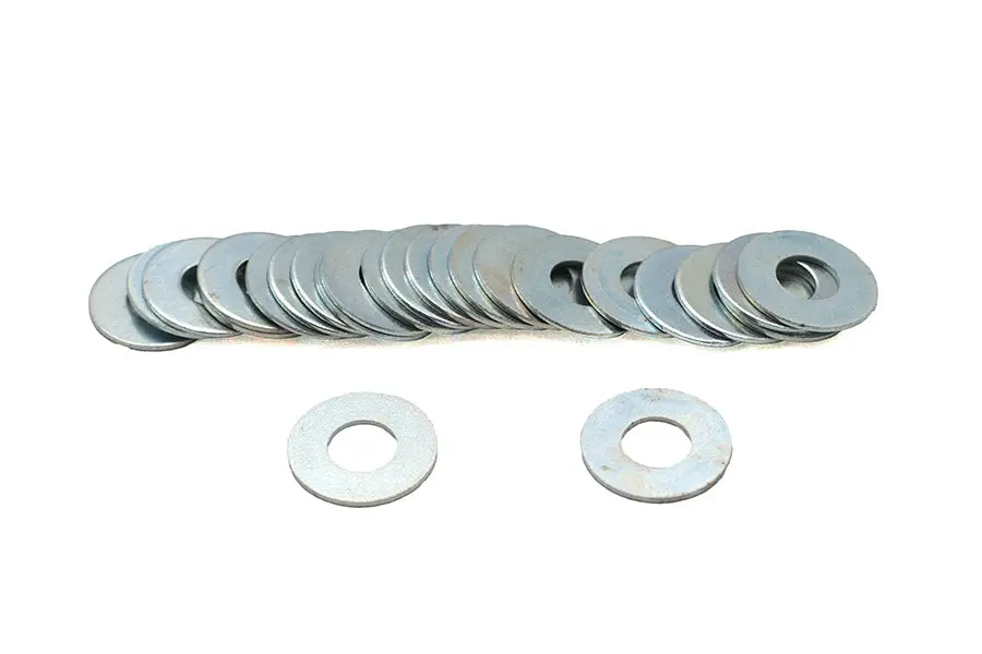 Zinc Flat Washer 1/4 Inch Inner Diameter - V-Twin Mfg. 1