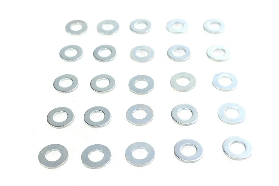 Zinc Flat Washer 5/16 Inch X 5/8 Inch X 1/16 Inch - V-Twin Mfg. 1