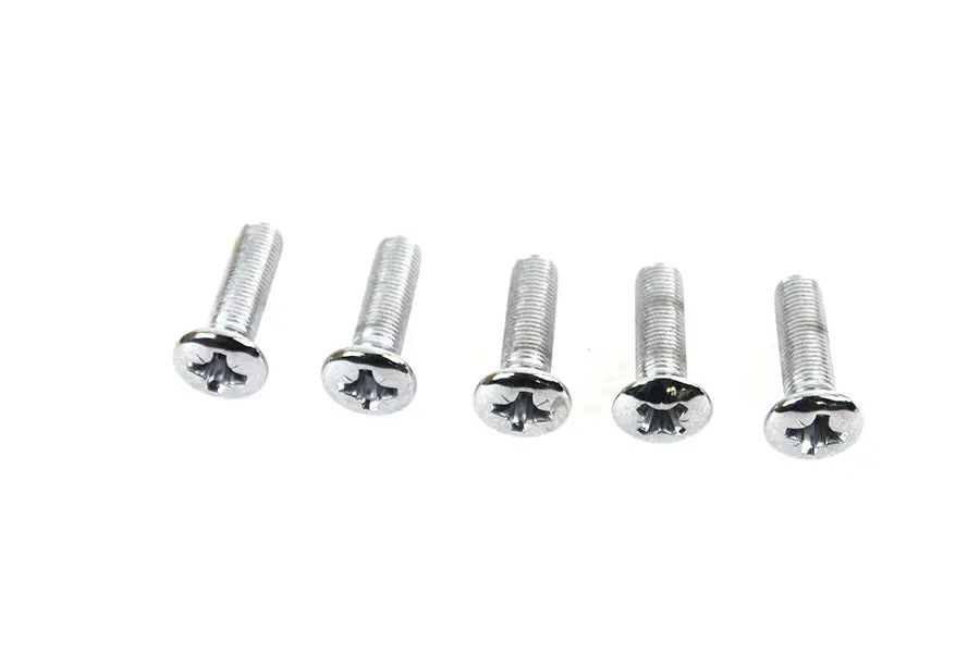 3/8 Inch-24 X 1-1/4 Inch Countersunk Screw Chrome - V-Twin Mfg. 1