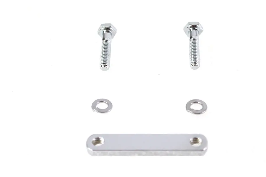 Ignition Coil Mounting Plate Kit Chrome - V-Twin Mfg. 1
