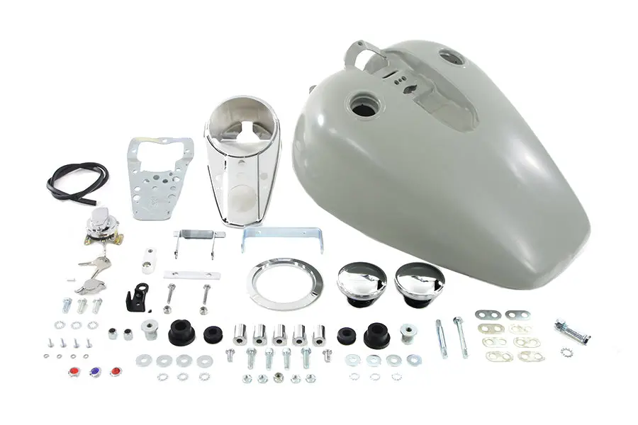 Bobbed 3.2 Gallon Gas Tank Kit - V-Twin Mfg. 1
