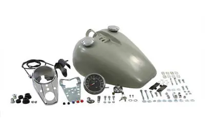 Bobbed 3.2 Gallon Gas Tank Kit - V-Twin Mfg. 1