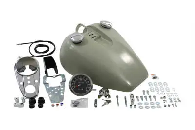 Bobbed 3.2 Gallon Gas Tank Kit - V-Twin Mfg. 1