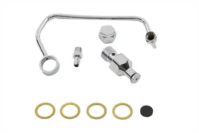 Fuel Petcock Shut Off Rod Kit Chrome - V-Twin Mfg. 1