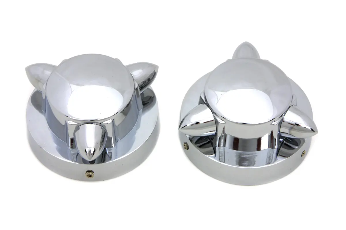 Krommet Gas Cap Cover Set - V-Twin Mfg. 1