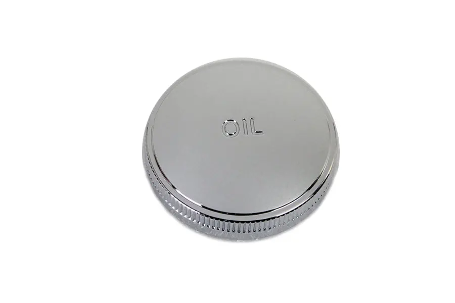 45 Inch W/G Chrome Oil Cap - V-Twin Mfg. 1